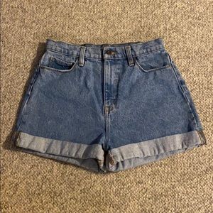 BDG high-waisted mom shorts